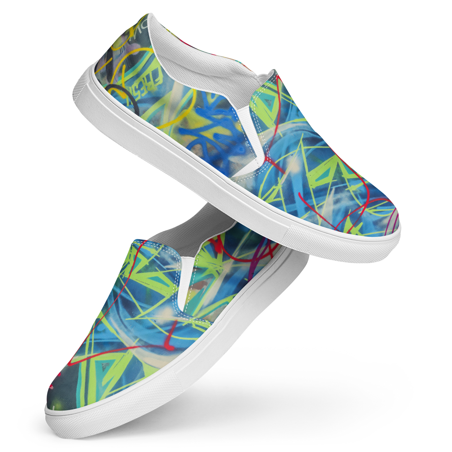 Unisex Slip-on Canvas Shoes | STAYLACRA Graffiti Edition 1