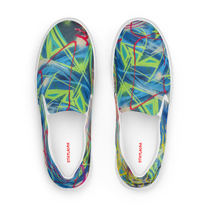 Unisex Slip-on Canvas Shoes | STAYLACRA Graffiti Edition 1