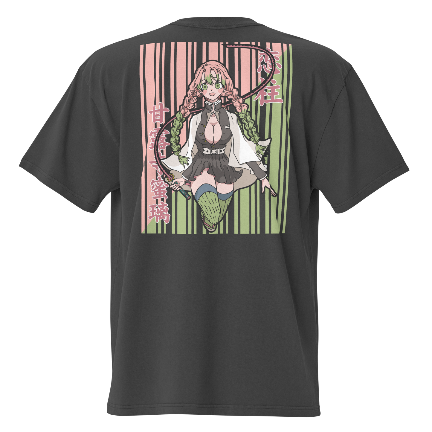 Camiseta Oversized Épica GREEN-LOGO | STAYLACRA Anime Collection 1