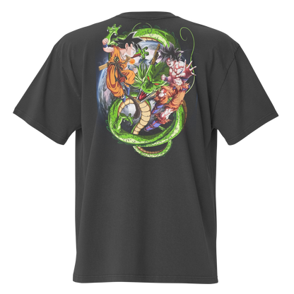 Camiseta Oversized Épica GREEN-LOGO | STAYLACRA Anime Collection 1
