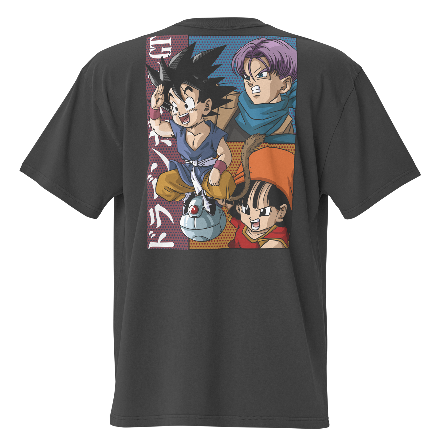 Camiseta Oversized Épica BLUE-LOGO | STAYLACRA Anime Collection 1