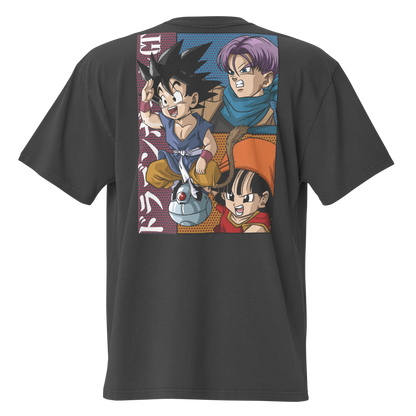 Camiseta Oversized Épica BLUE-LOGO | STAYLACRA Anime Collection 1