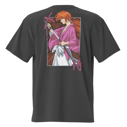 Camiseta Oversized Épica PURPLE-LOGO | STAYLACRA Anime Collection 1