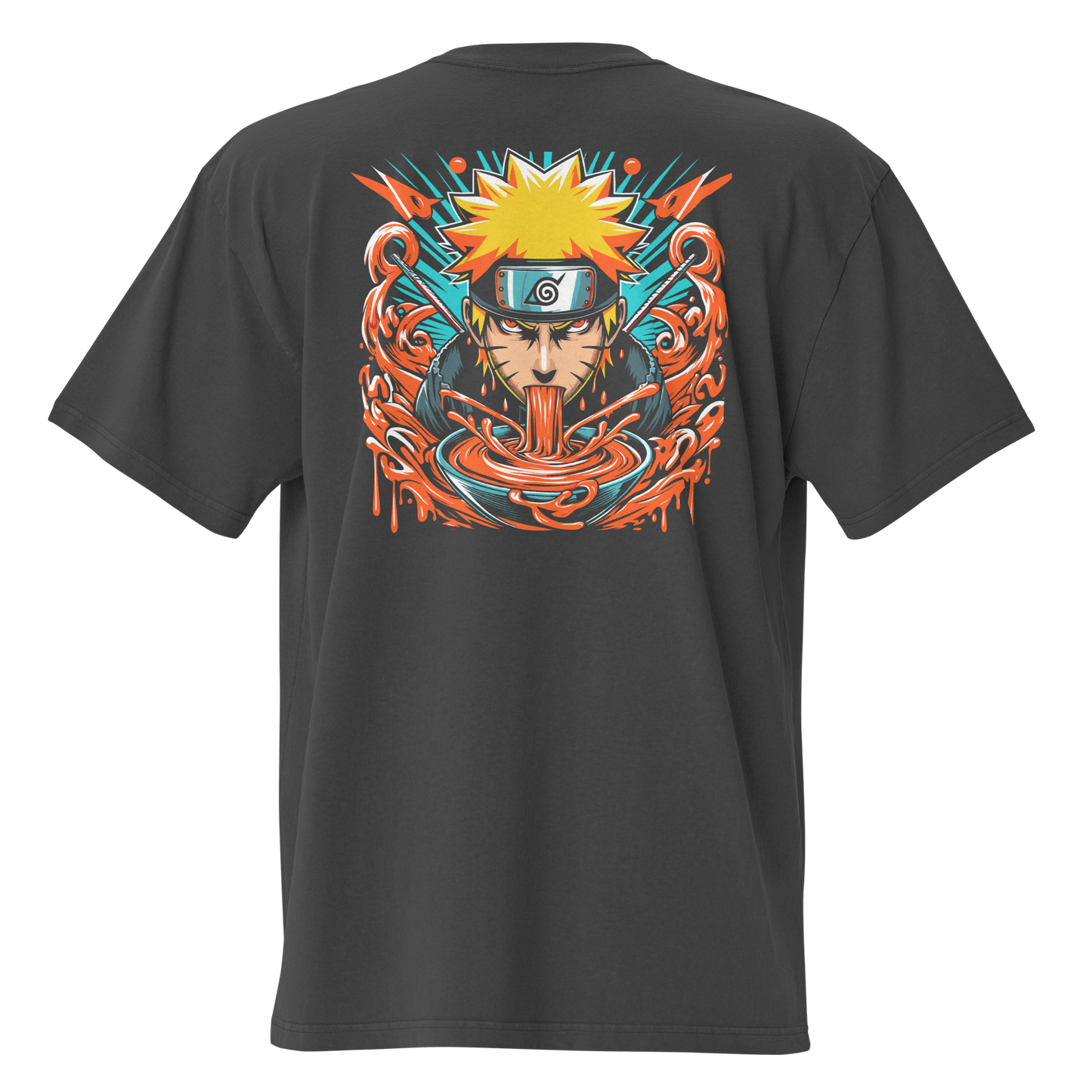 Camiseta Oversized Épica ORANGE-LOGO | STAYLACRA Anime Collection 1