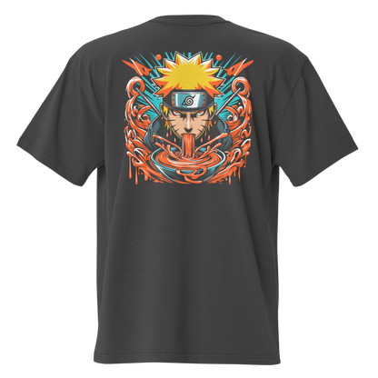 Camiseta Oversized Épica ORANGE-LOGO | STAYLACRA Anime Collection 1