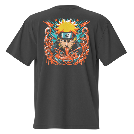 Camiseta Oversized Épica ORANGE-LOGO | STAYLACRA Anime Collection 1