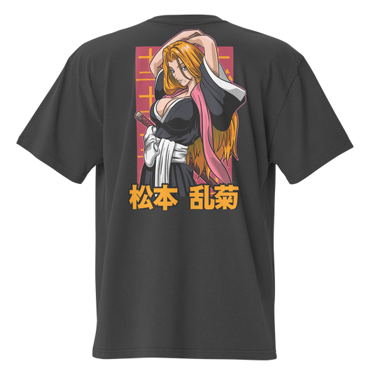 Camiseta Oversized Épica ORANGE-LOGO | STAYLACRA Anime Collection 1