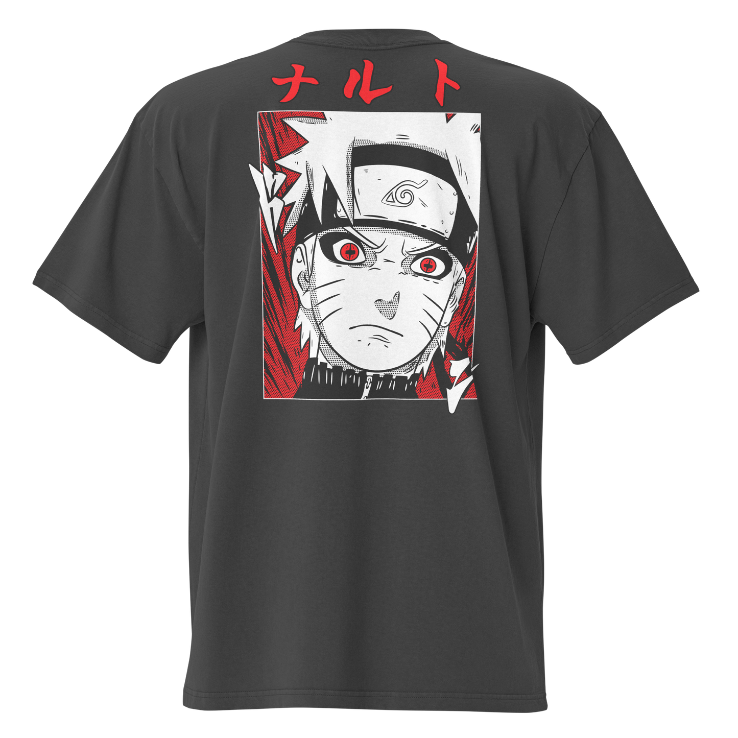 Camiseta Oversized Épica RED-LOGO | STAYLACRA Anime Collection 1