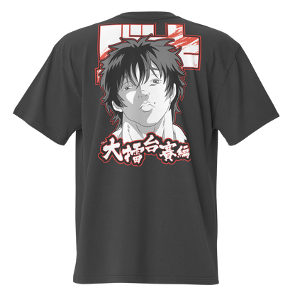 Camiseta Oversized Épica RED-LOGO | STAYLACRA Anime Collection 1