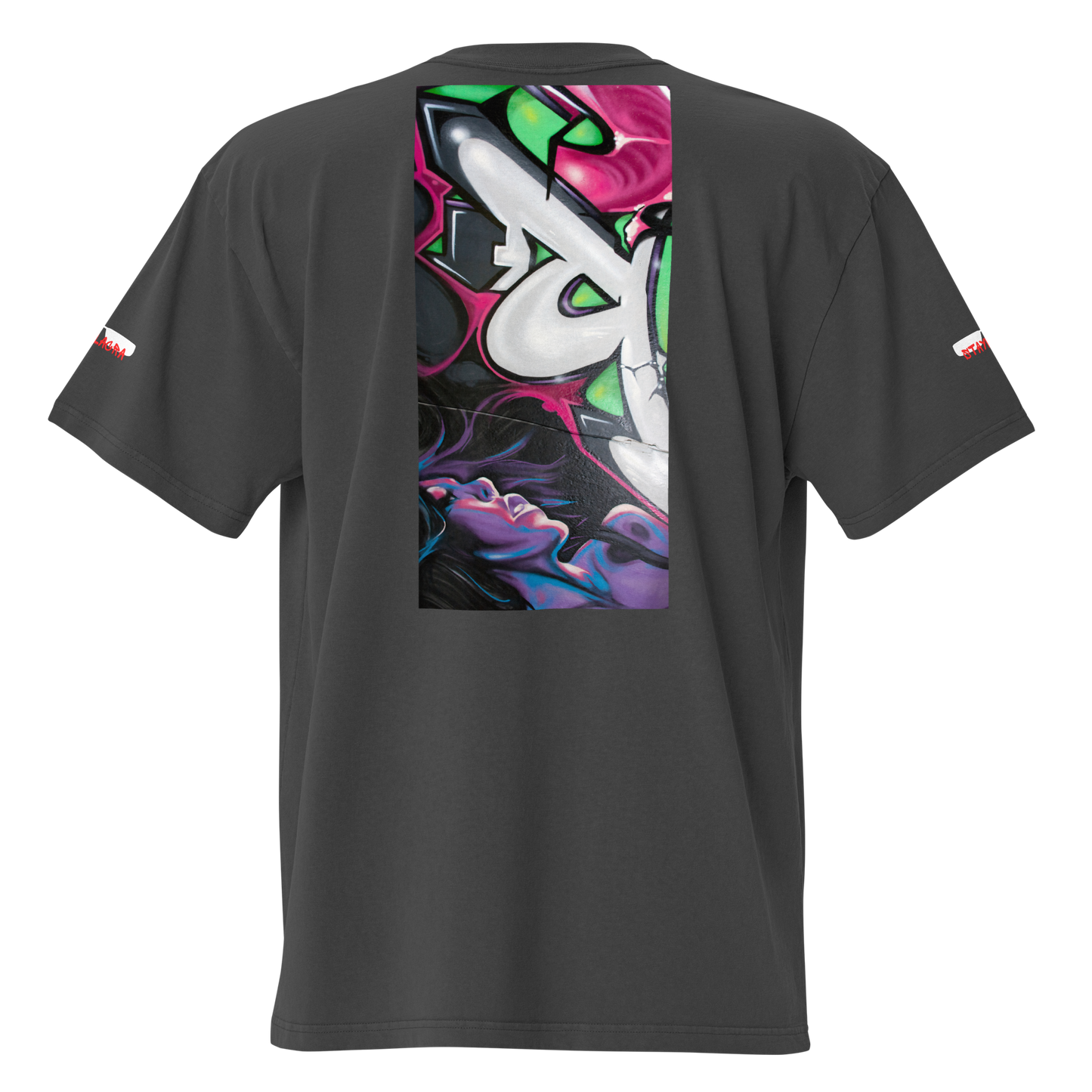 Oversized Faded T-Shirt | STAYLACRA Graffiti Edition 1