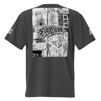 Urban Mark Oversized Tee – Black