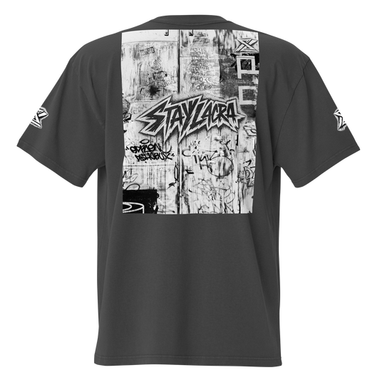 Urban Mark Oversized Tee – Black