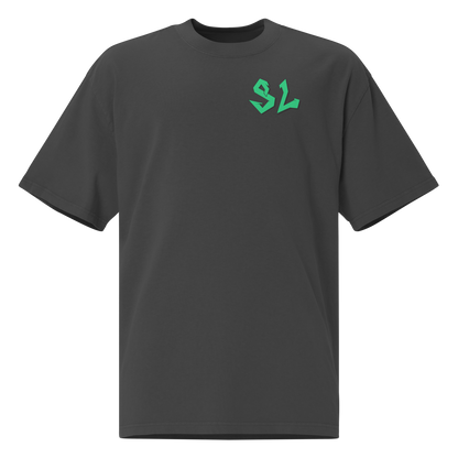 Camiseta Oversized Épica GREEN-LOGO | STAYLACRA Anime Collection 1