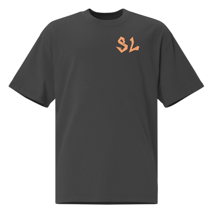 Camiseta Oversized Épica ORANGE-LOGO | STAYLACRA Anime Collection 1