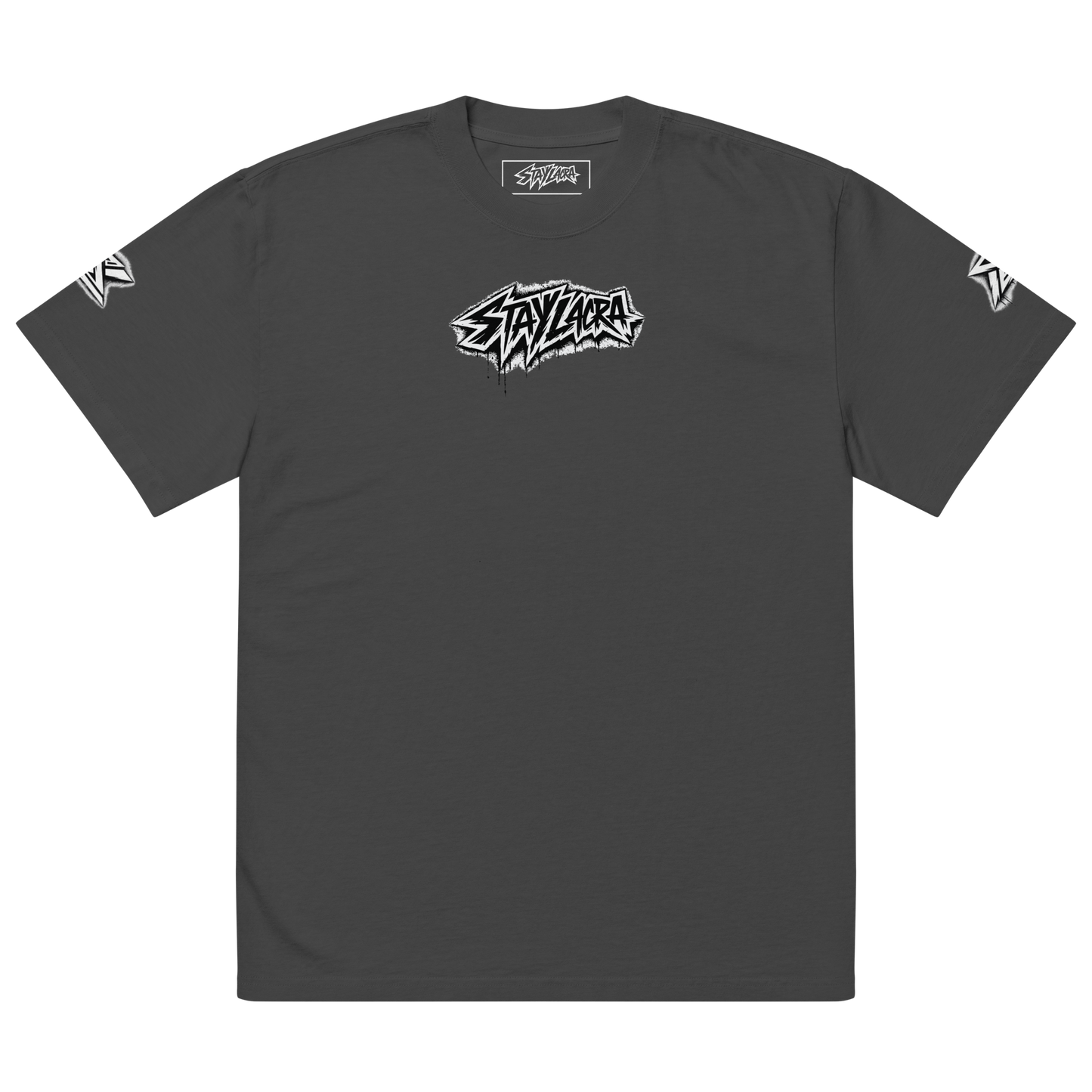 Urban Mark Oversized Tee – Black