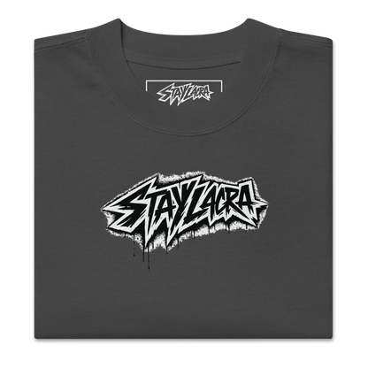 Urban Mark Oversized Tee – Black