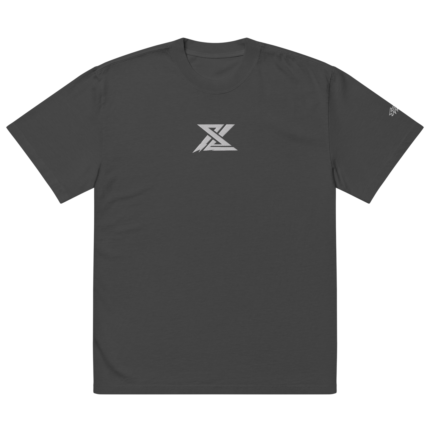 SL Embroidered Oversized Tee – Black