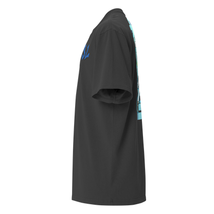 Camiseta Oversized Épica BLUE-LOGO | STAYLACRA Anime Collection 1