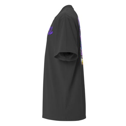 Camiseta Oversized Épica PURPLE-LOGO | STAYLACRA Anime Collection 1