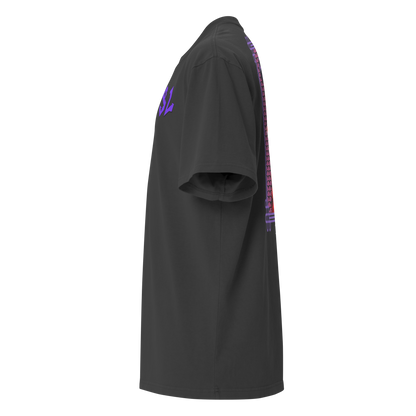Camiseta Oversized Épica PURPLE-LOGO | STAYLACRA Anime Collection 1