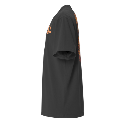 Camiseta Oversized Épica ORANGE-LOGO | STAYLACRA Anime Collection 1