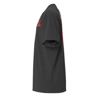 Camiseta Oversized Épica RED-LOGO | STAYLACRA Anime Collection 1
