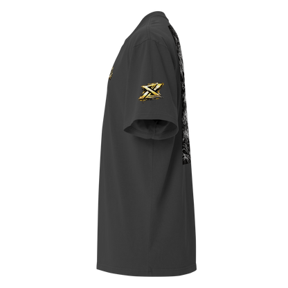 Crown Statement Oversized Tee – Black