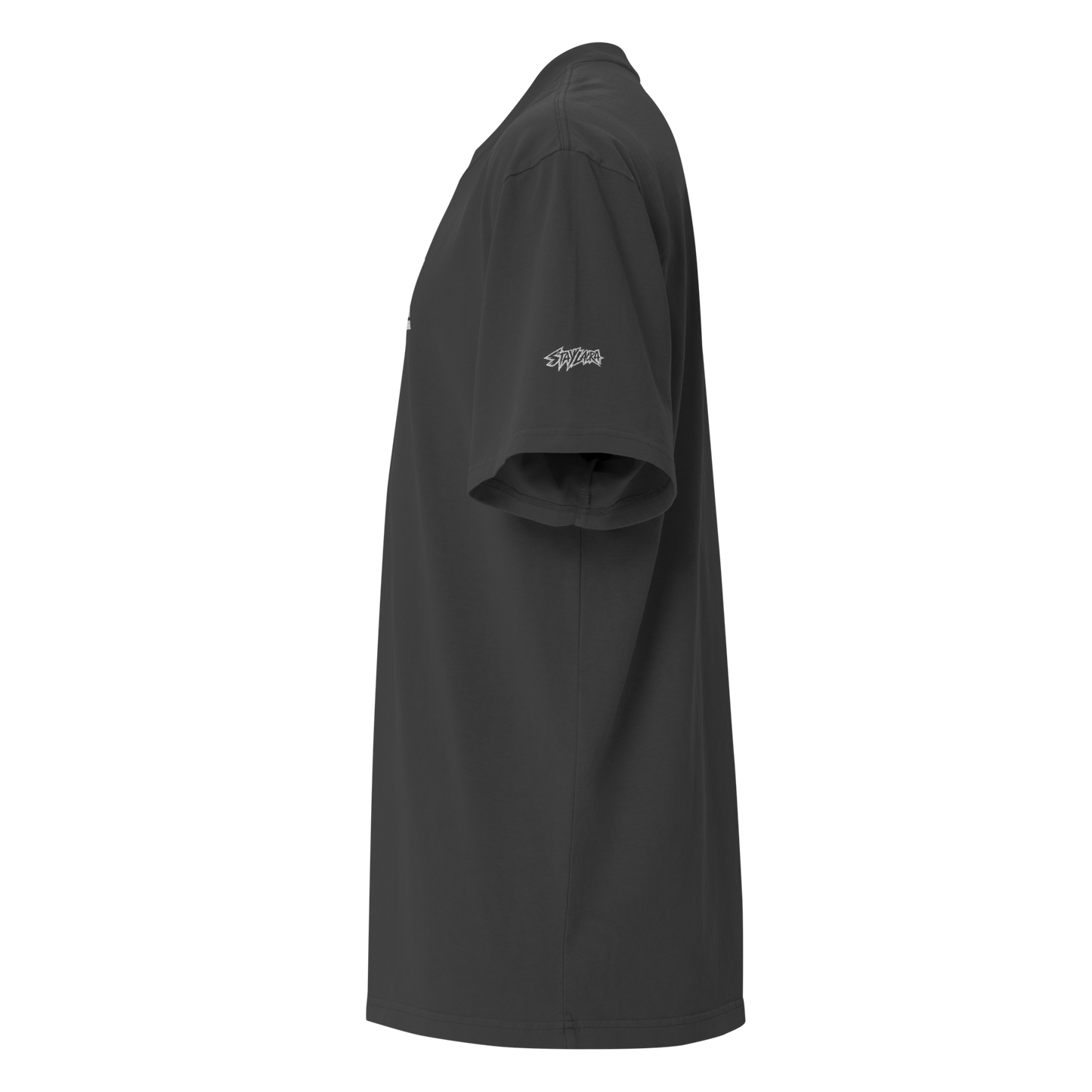 SL Embroidered Oversized Tee – Black