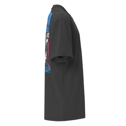 Camiseta Oversized Épica BLUE-LOGO | STAYLACRA Anime Collection 1