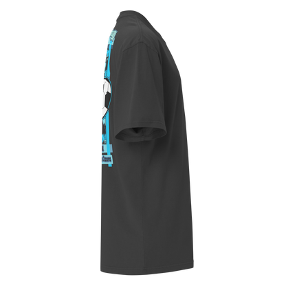Camiseta Oversized Épica BLUE-LOGO | STAYLACRA Anime Collection 1