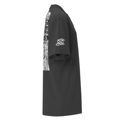 Urban Mark Oversized Tee – Black