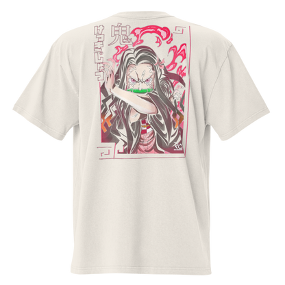 Camiseta Oversized Épica GREEN-LOGO | STAYLACRA Anime Collection 1