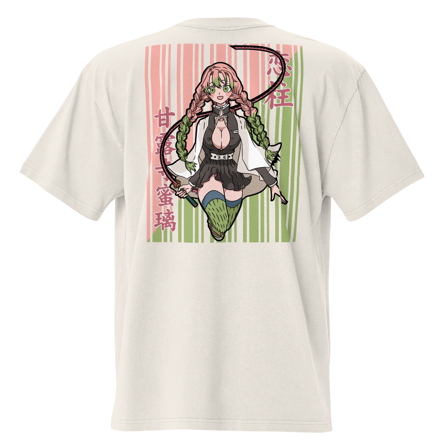 Camiseta Oversized Épica GREEN-LOGO | STAYLACRA Anime Collection 1