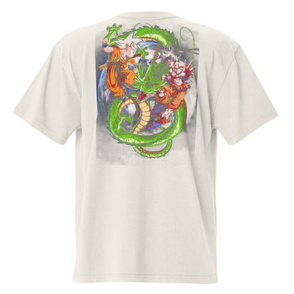 Camiseta Oversized Épica GREEN-LOGO | STAYLACRA Anime Collection 1