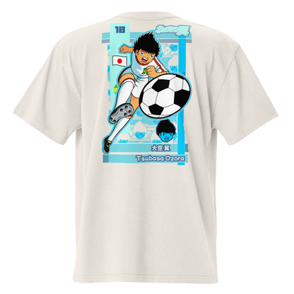 Camiseta Oversized Épica BLUE-LOGO | STAYLACRA Anime Collection 1