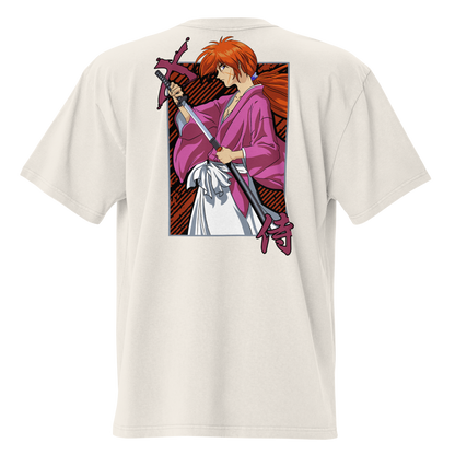 Camiseta Oversized Épica PURPLE-LOGO | STAYLACRA Anime Collection 1