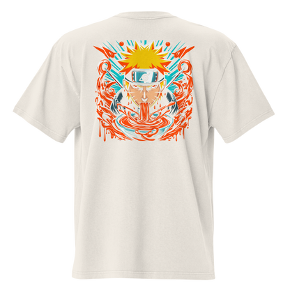 Camiseta Oversized Épica ORANGE-LOGO | STAYLACRA Anime Collection 1