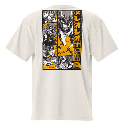 Camiseta Oversized Épica ORANGE-LOGO | STAYLACRA Anime Collection 1