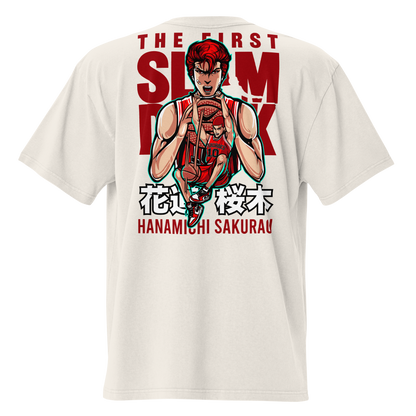 Camiseta Oversized Épica RED-LOGO | STAYLACRA Anime Collection 1