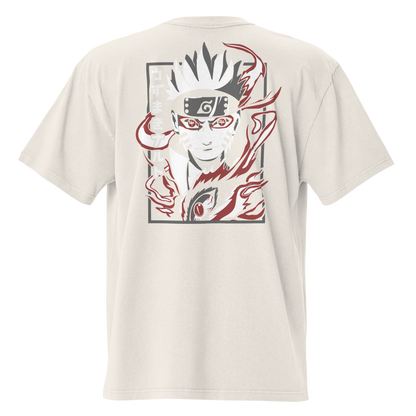 Camiseta Oversized Épica RED-LOGO | STAYLACRA Anime Collection 1