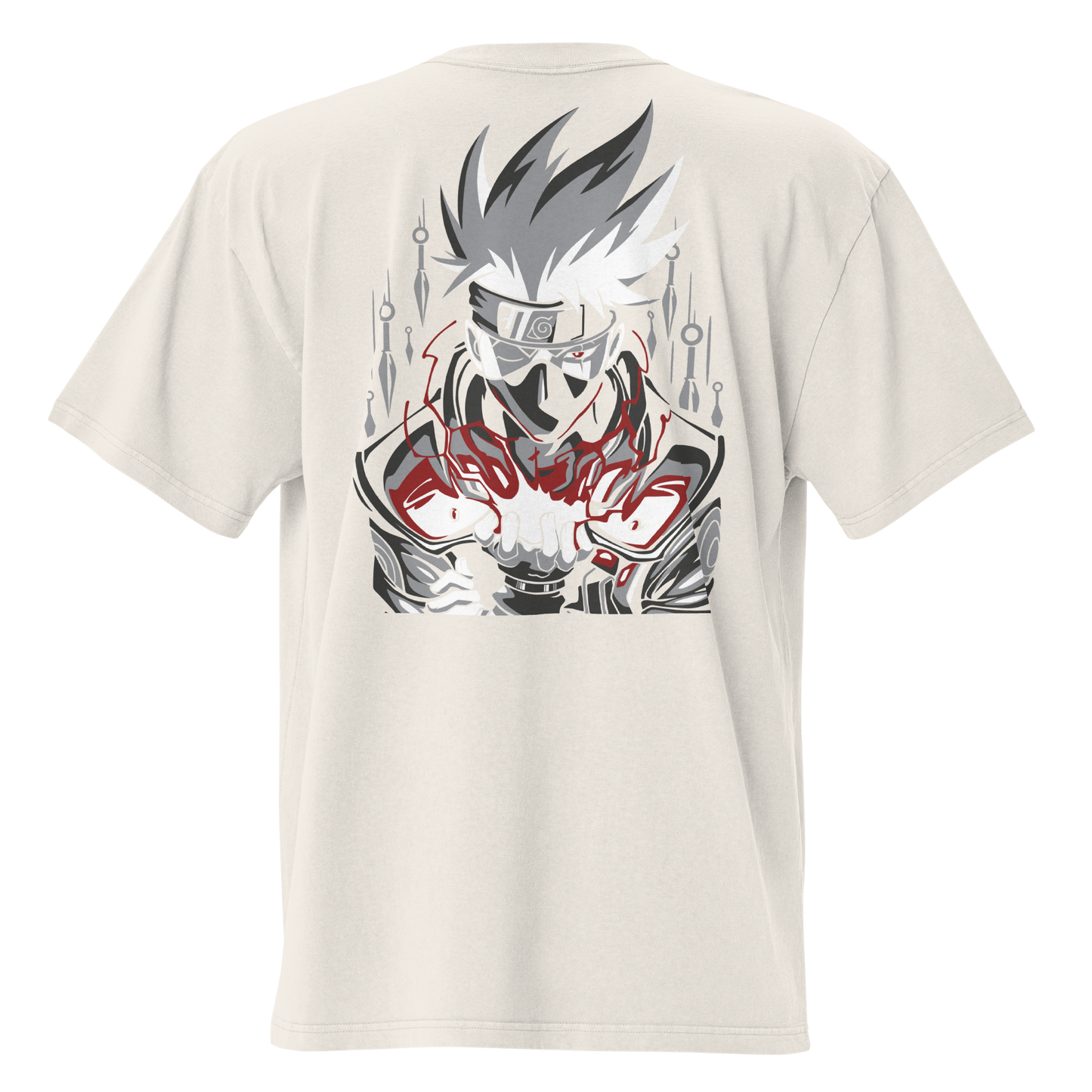 Camiseta Oversized Épica RED-LOGO | STAYLACRA Anime Collection 1