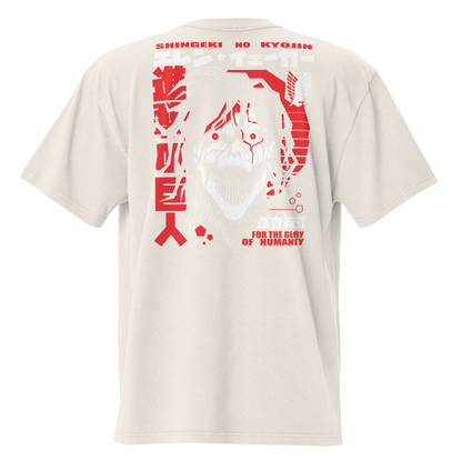 Camiseta Oversized Épica RED-LOGO | STAYLACRA Anime Collection 1