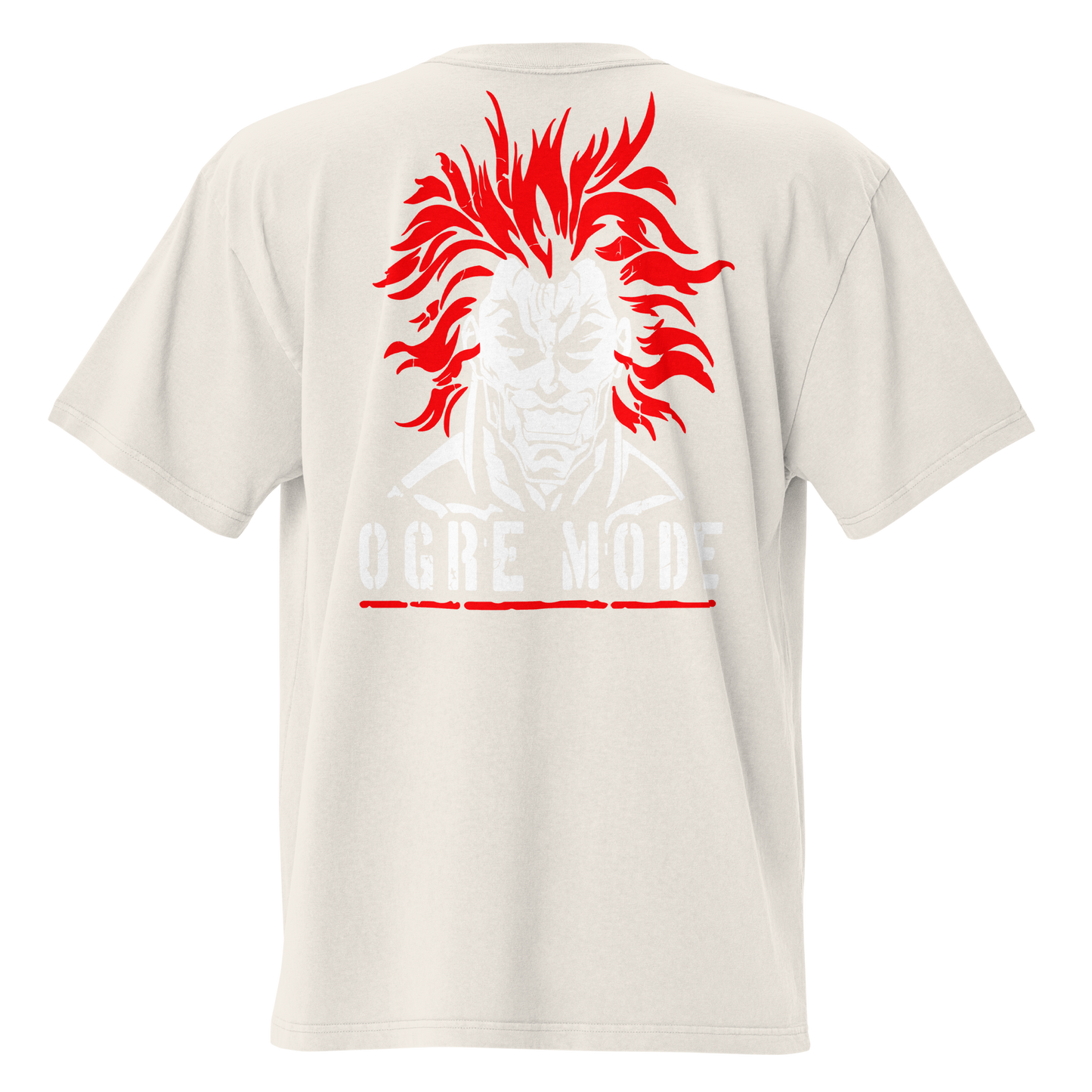 Camiseta Oversized Épica RED-LOGO | STAYLACRA Anime Collection 1