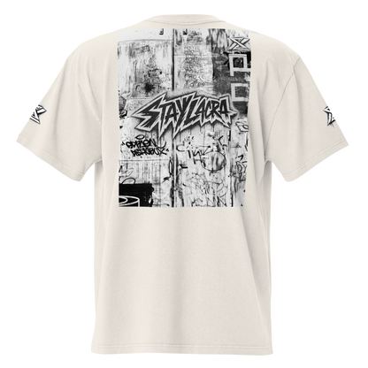 Urban Mark Oversized Tee – Bone