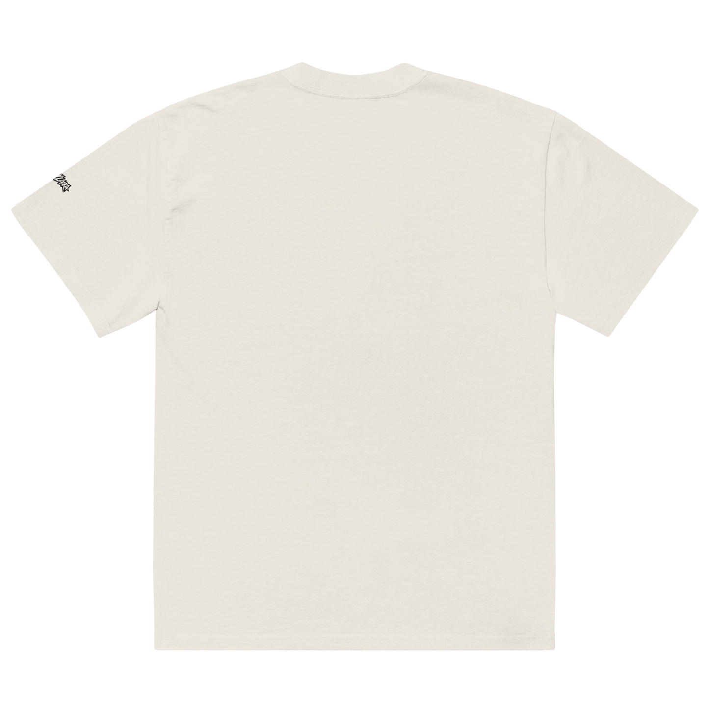 SL Embroidered Oversized Tee – Bone