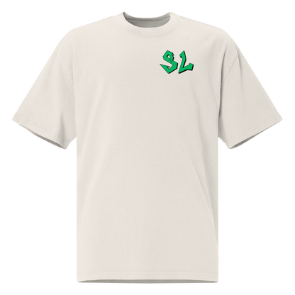 Camiseta Oversized Épica GREEN-LOGO | STAYLACRA Anime Collection 1