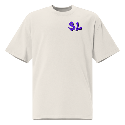 Camiseta Oversized Épica PURPLE-LOGO | STAYLACRA Anime Collection 1