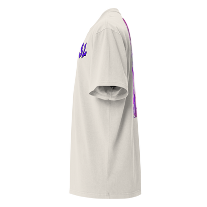 Camiseta Oversized Épica PURPLE-LOGO | STAYLACRA Anime Collection 1