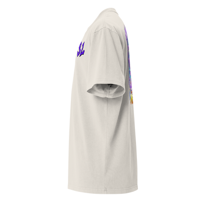 Camiseta Oversized Épica PURPLE-LOGO | STAYLACRA Anime Collection 1