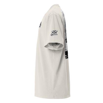 Urban Mark Oversized Tee – Bone